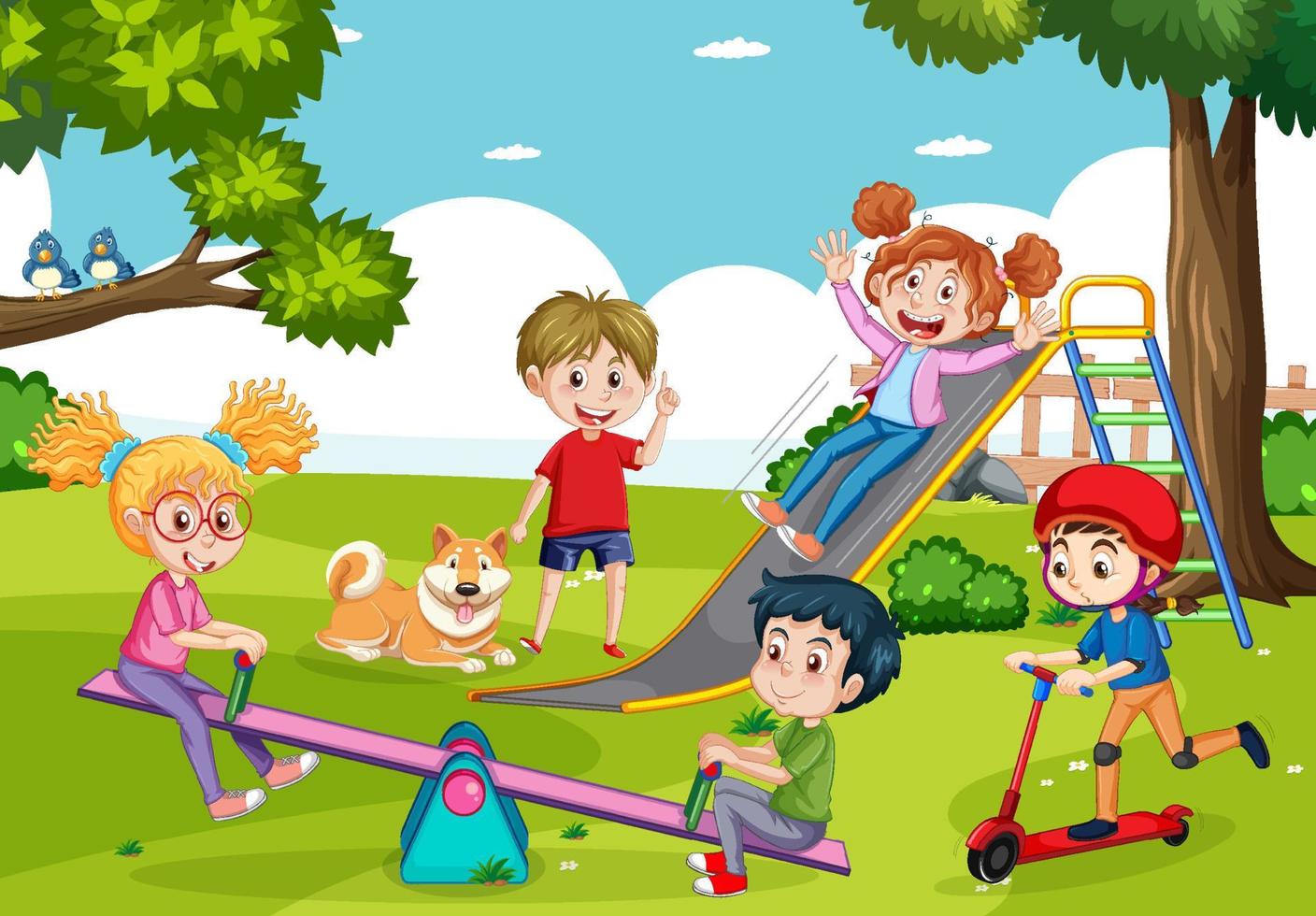 Unit 12: In the playground - Lesson 2