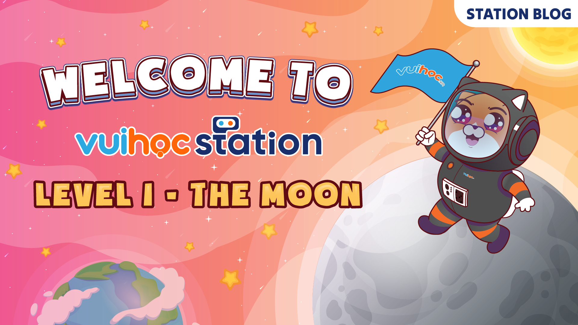 [Vuihoc Station] Level 1 - Unit 4A: My body - Lesson 3