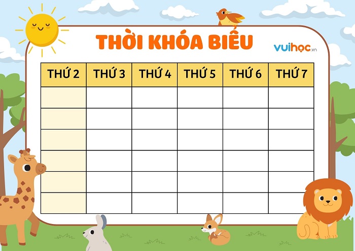 Ngay cả khi học online tại nhà, con cũng nên có thói quen xây dựng thời khóa biểu học tập